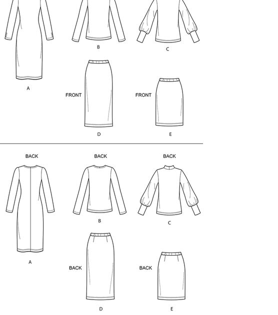 Simplicity Pattern S8982  Misses Ets Dress Size H5 (6-8-10-12-14), , hi-res, image 5