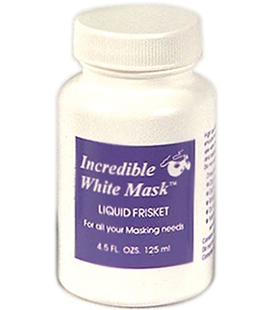 Grafix Incredible White Mask Liquid Frisket 4.5 Ounces