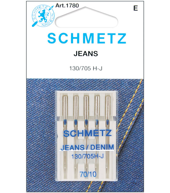 Schmetz Denim/Jeans Machine Needles 5 pk Several Sizes, , hi-res, image 1