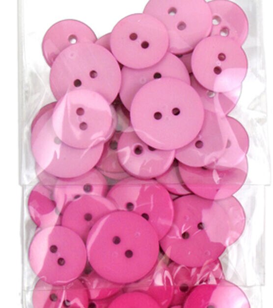 Blumenthal Lansing 90ct Ombre Assorted Round 2 Hole Buttons, , hi-res, image 1
