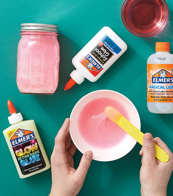 INSTANT CLEAR SLIME WITH NEW ELMER'S CLEAR GLUE GALLON!!! 
