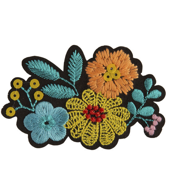 1.5 x1.5 8pc Daisy Flowers Simplicity Clothing Iron On Patches 1.5 x1.5 8pc Daisy Flowers Simplicity Clothing Iron On Patches