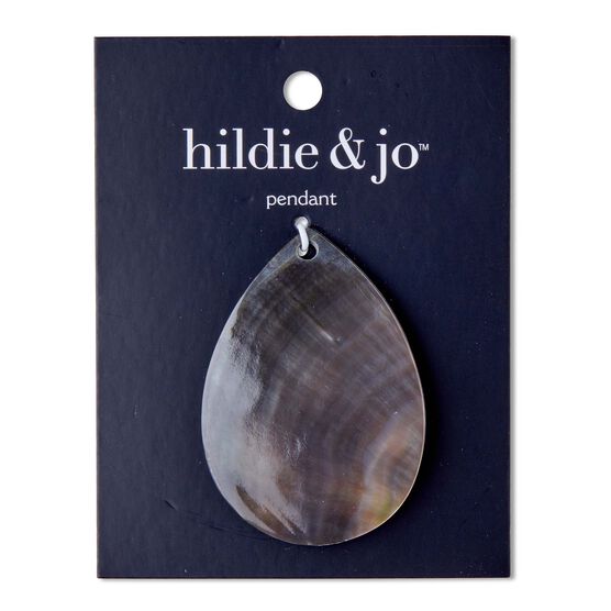 2" Shell Leaf Pendant by hildie & jo
