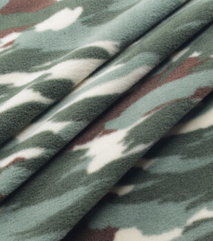 Green Checks Plaid Printed Polar Fleece Design-A22 – Homecraft Textiles