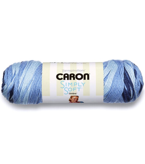 Caron Simply Soft Ombres 235yds Worsted Acrylic Yarn, , hi-res, image 1