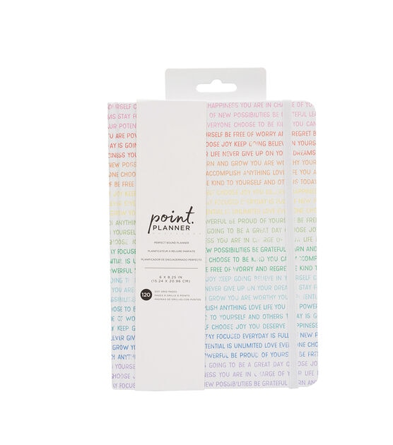 American Crafts Rainbow Perfect Bound Planner, , hi-res, image 1