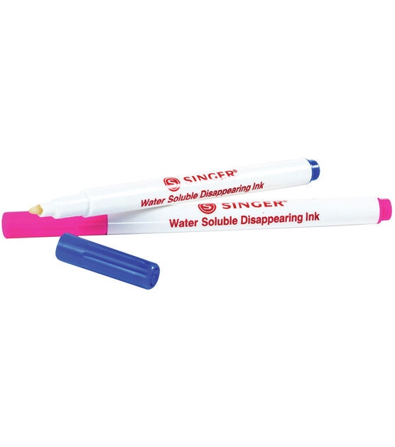 SINGER Fine Point Disappearing Fabric Marking Pens 2ct, , hi-res, image 4