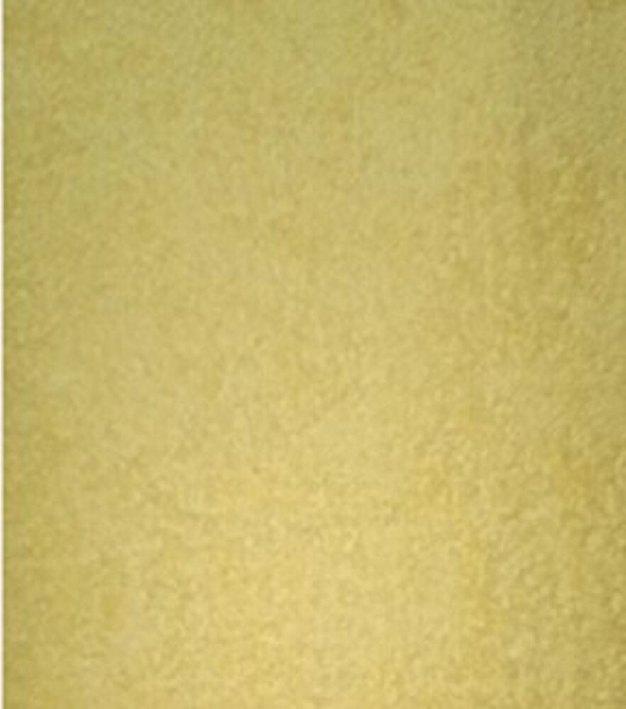 Solids Cotton Terry Cloth Fabric, Yellow, swatch