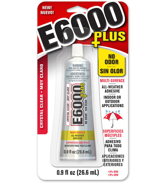E-6000, Permanent Bond Glue - 2.0 fl.oz.