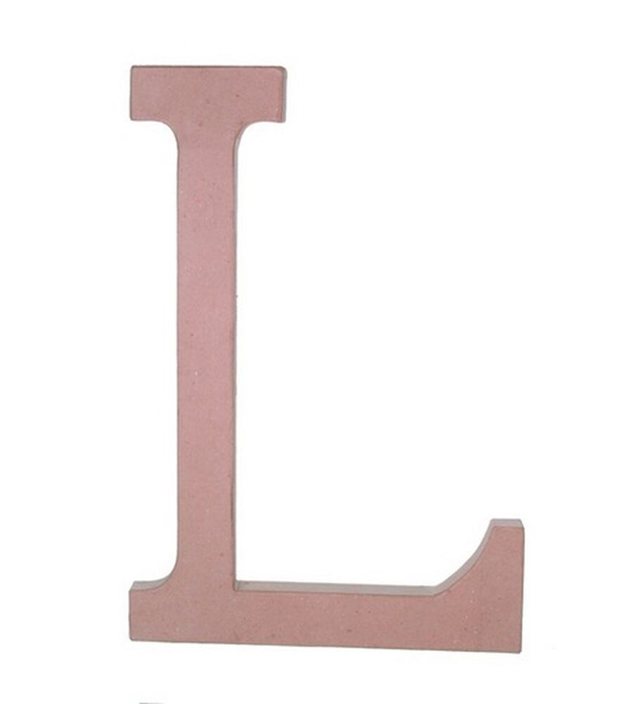 Darice Paper Mache Alphabet Letters, L, swatch