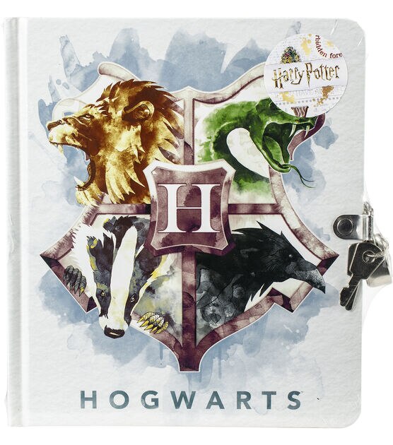 Harry Potter Watercolor House Crests 12 x 12 Scrapbook Paper - 767636844261