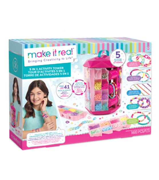 Make It Real 1600pc 5 in 1 Activity Tower