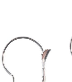 Beadalon Ear Wires Ball & Spring Silver Plated 20pk