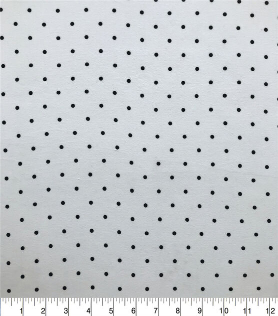 Dot Double Brush Jersey Knit Fabric, , hi-res, image 1