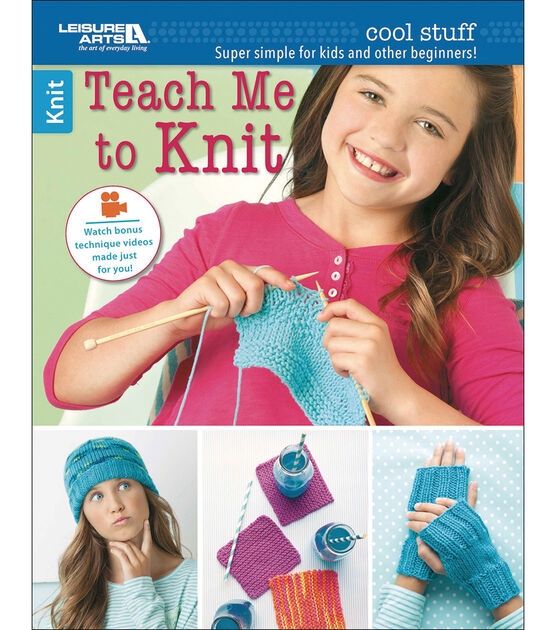 Cool Stuff Teach Me To Knit Book