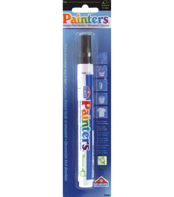 Elmer's Painters Opaque Fine Point Paint Markers, , hi-res, image 1