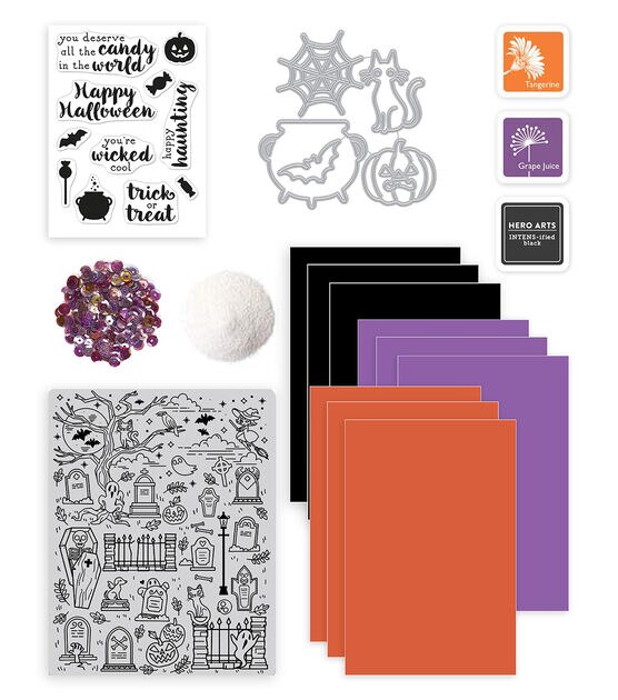 Hero Arts Halloween September 2022 Card Making Kit