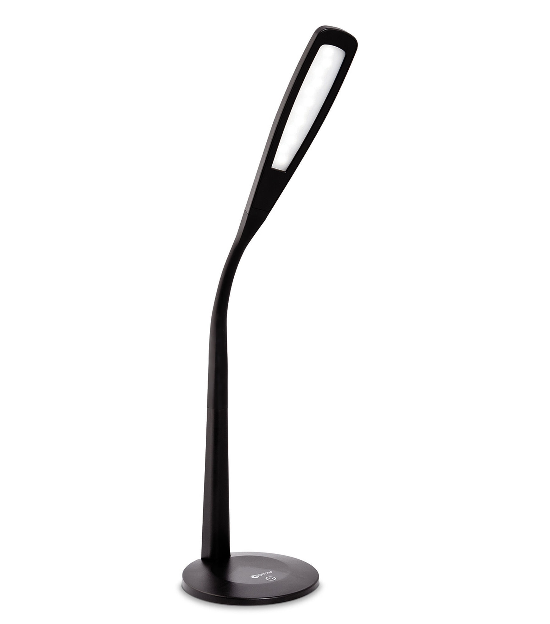 OttLite 25.5" Natural Daylight LED Flex Lamp, Black, hi-res