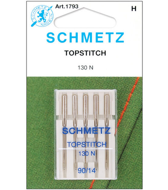 Schmetz Topstitch Needles Machine Needles 5 pk Size 14/90