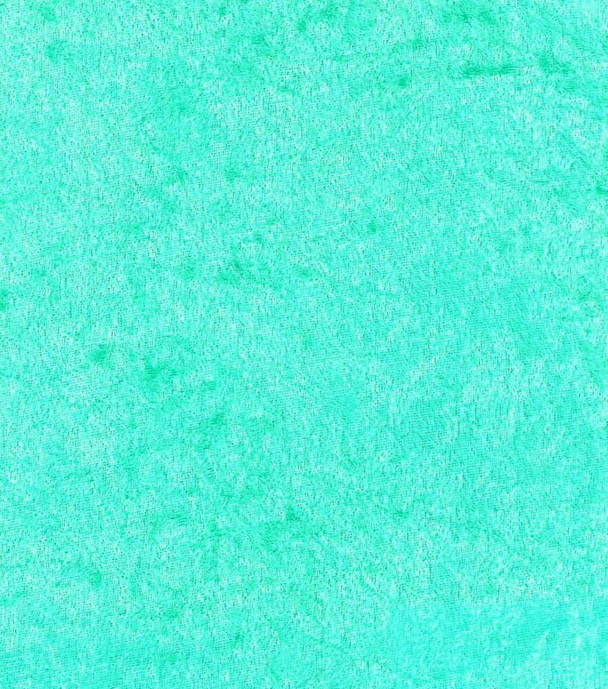 Crushed Panne Velvet Fabric by Glitterbug, Teal, swatch
