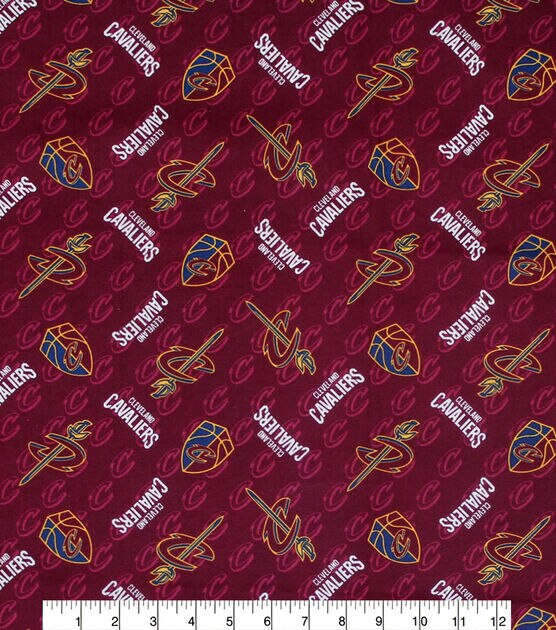 Cleveland Cavaliers Cotton Fabric, , hi-res, image 2