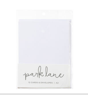 50 Sheet 8.5 x 11 Ivory Solid Core Cardstock Paper Pack by Park Lane