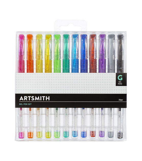 Premium Gel Pens 24pk - Writing Pens & Markers - Art Supplies & Painting