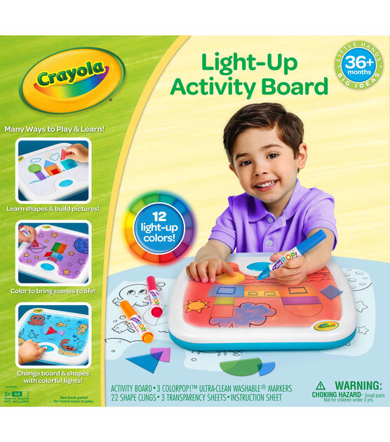 Crayola 30ct Light Up Activity Board Kit