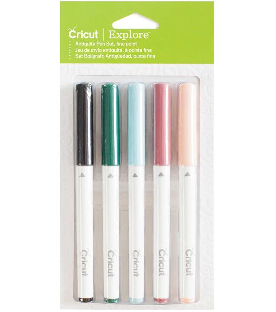 Cricut 5ct Multicolor Fine Point Antiquity Pens