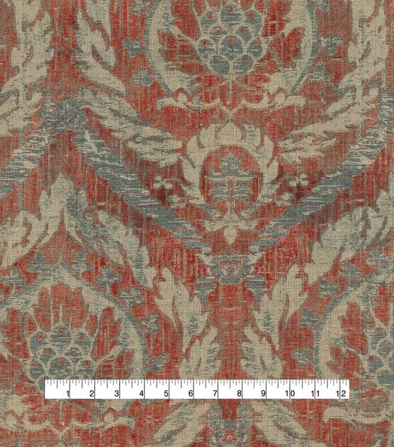 Waverly Multi Purpose 6"x6" Fabric Swatch French Quarter Rouge, , hi-res, image 4