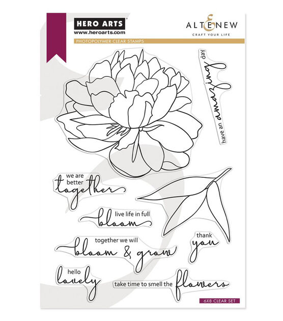 Clear Stamp Set Bloom & Grow