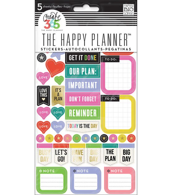 The Happy Planner Stickers Everyday Reminders
