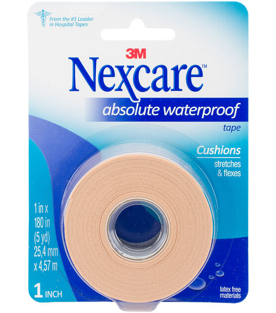 Nexcare Absolute Waterproof Premium First Aid Tape 5yds