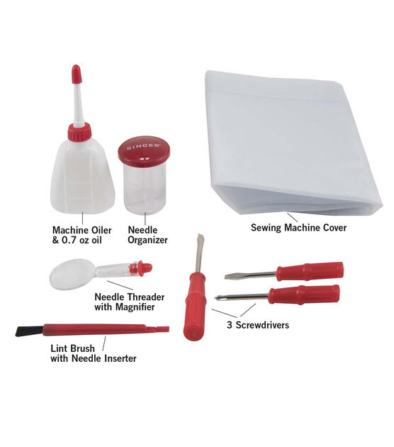 8 Piece Sewing Machine Cleaning Kit Sewing Machine Repair Tools with  Tweezers Double Headed Brush Screwdriver, for Repair/Cleaning Machine Sewing