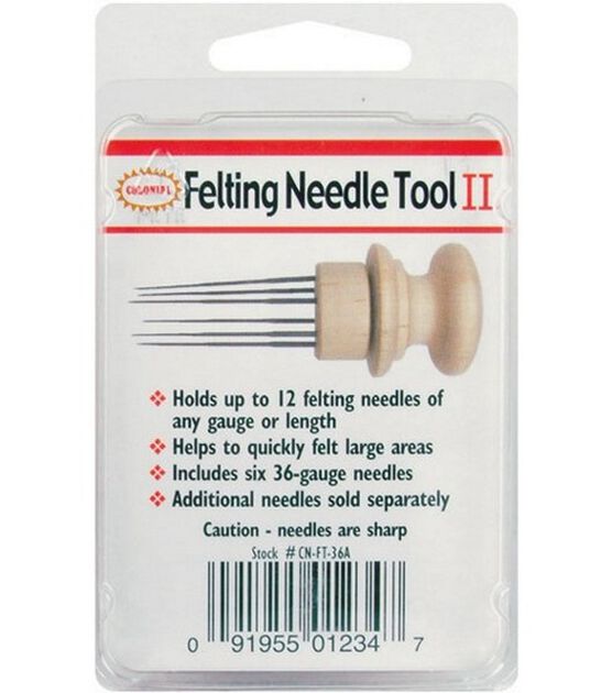 Felting Needle Tool II Tool with 6 Needles