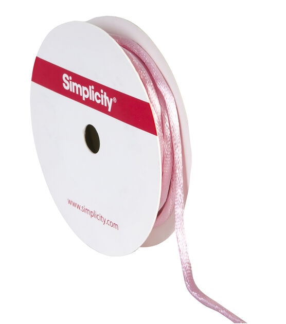 Simplicity Rattail Cord Trim 0.13'' Pink, , hi-res, image 3