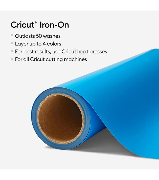 Cricut 12" x 12' Iron On Heat Transfer Vinyl Roll, , hi-res, image 9