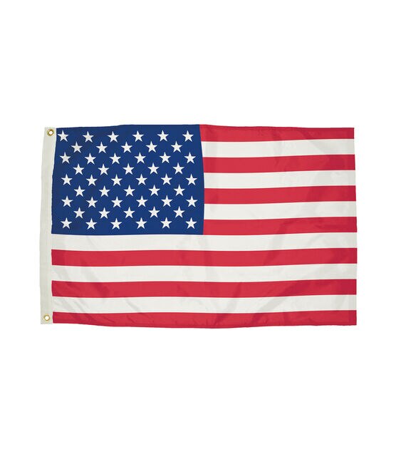 FlagZone 5' x 8' Durawavez Nylon Outdoor U.S. Flag With Grommets