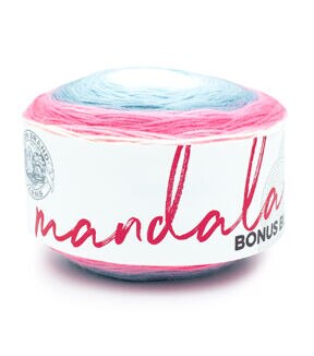 Lion Brand Mandala 1181yds Light Weight Acrylic Bonus Bundle Yarn
