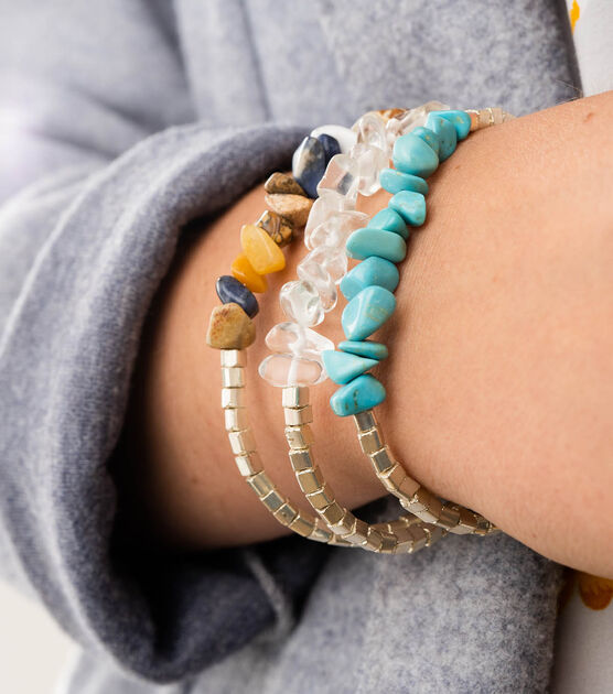 Gemstone Chip Bracelets, image 3