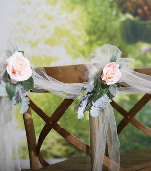 Wedding Crafts Craft Ideas Joann How To Make A Fl Wedding Chair Piece