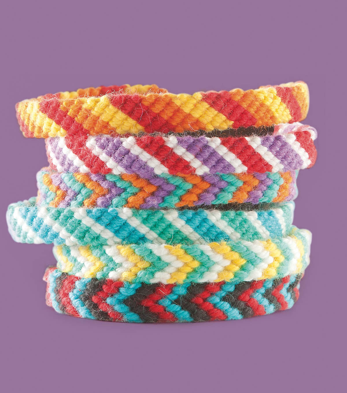 wool friendship bracelets