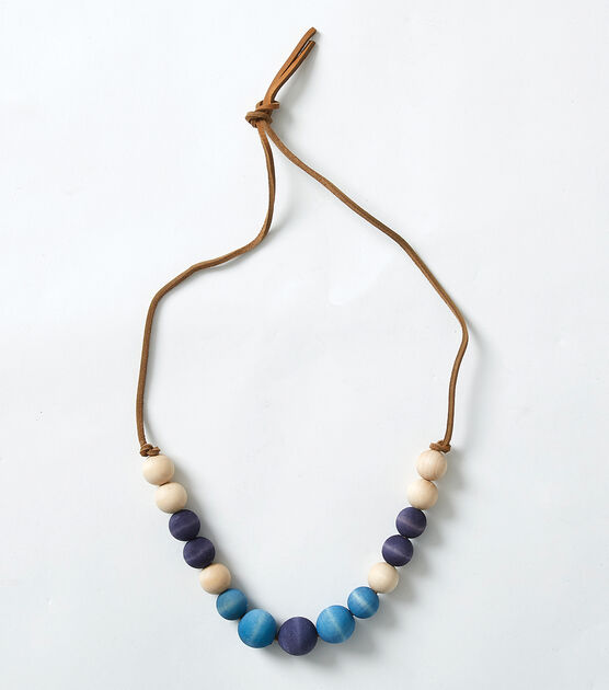 Wood Bead Necklace