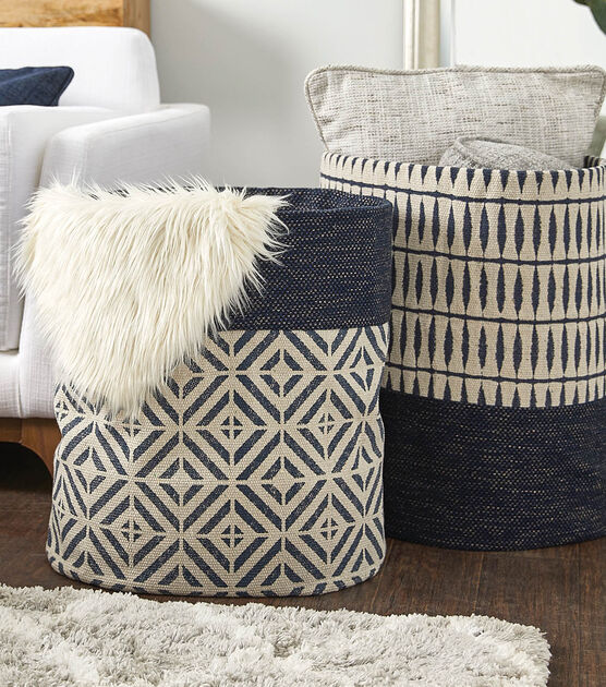 Natural Textures Fabric Baskets