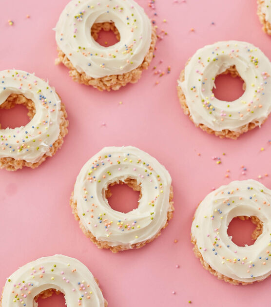 Rice Cereal Treat Donuts