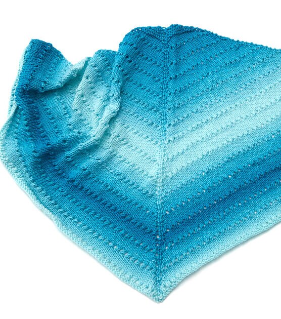 Knit A Simple Lace Triangle Shawl, image 2
