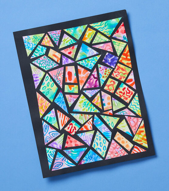Watercolor Stained Glass Art