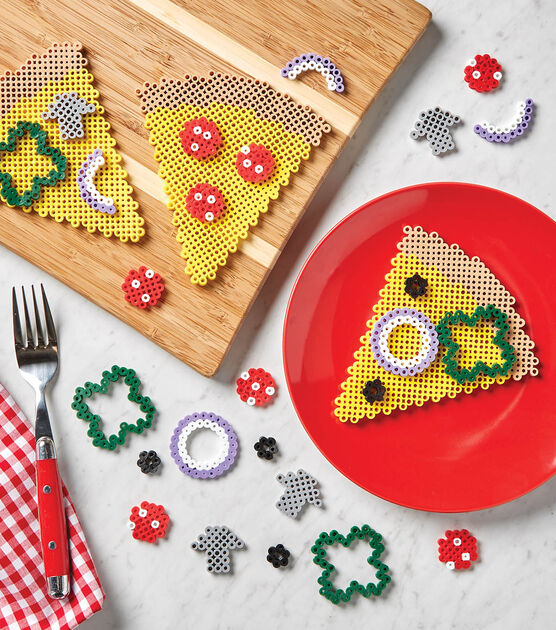 Perler Bead Pizza