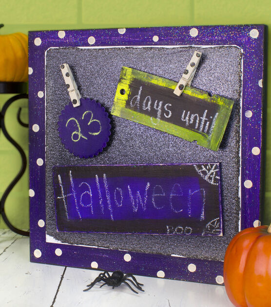 Halloween Countdown Sign