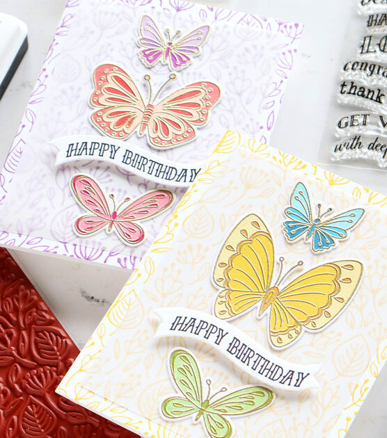 Birthday Butterflies Card, image 2